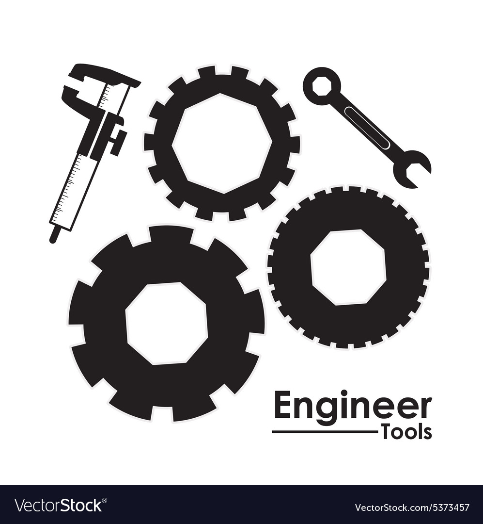 Engineer design Royalty Free Vector Image VectorStock