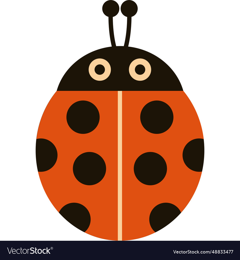 Ladybug Royalty Free Vector Image - VectorStock