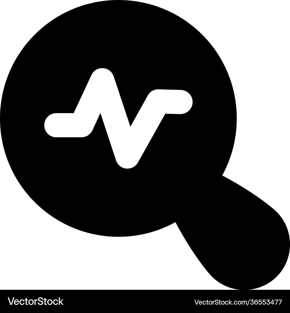 Trend analysis Royalty Free Vector Image - VectorStock