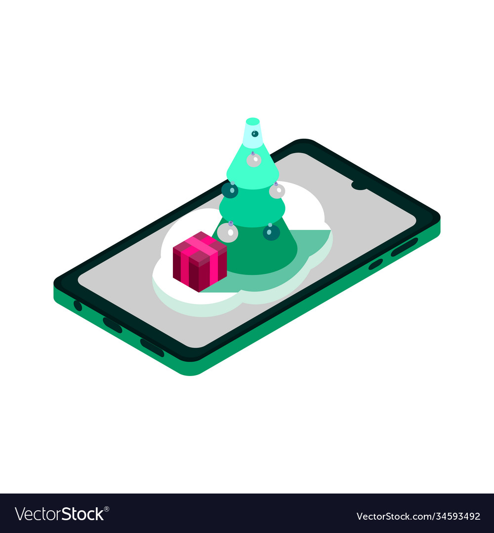 Isometric smartphone iconsmartphone