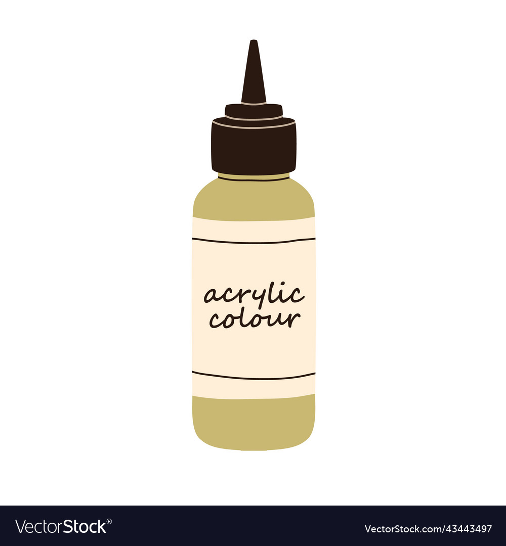 Acrylic Colour Bottle Pack Of Paint Color Dye Vector Image acrylic-colour-bottle-pack-of-paint-color-dye-vector-image