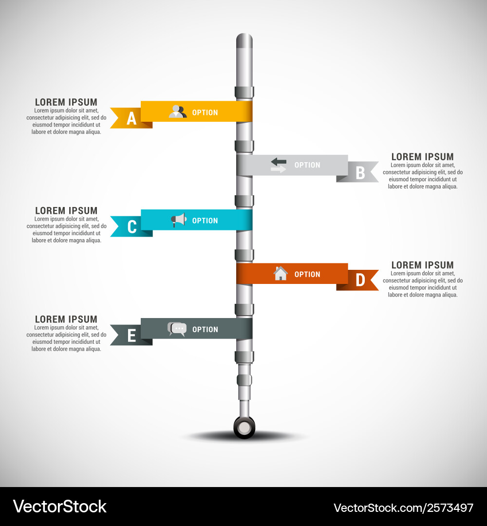 Infographic Royalty Free Vector Image - VectorStock