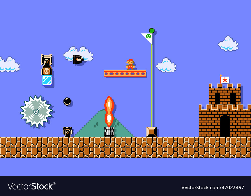 Mario Bros Vector Art, Icons, and Graphics for Free Download