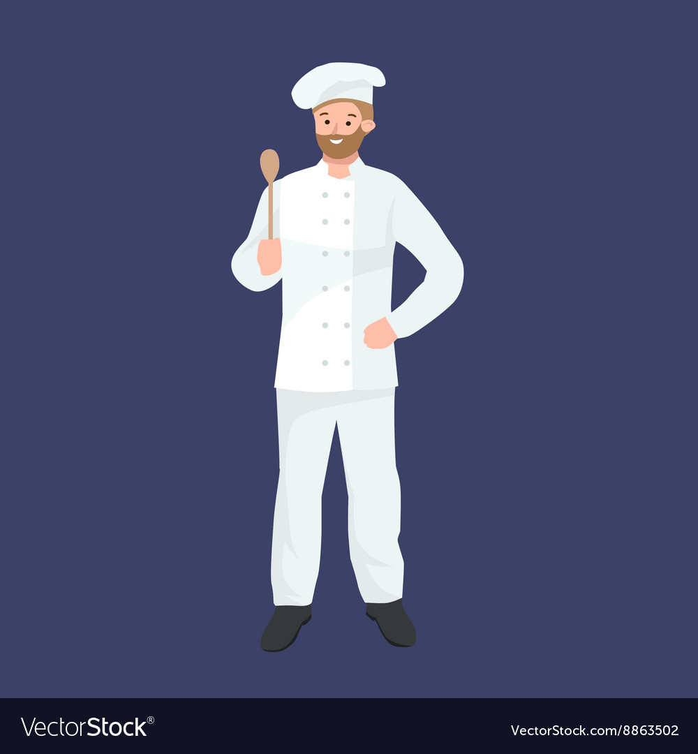 Cooking Chefs Royalty Free Vector Image Vectorstock