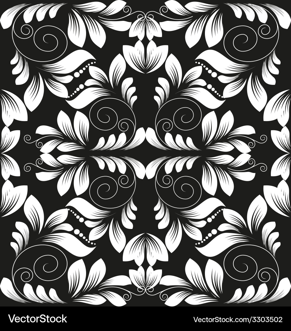 Floral pattern Royalty Free Vector Image - VectorStock