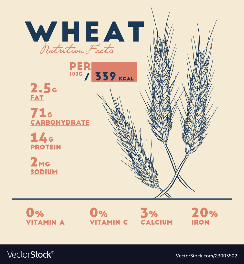 Wheat Nutrition Chart