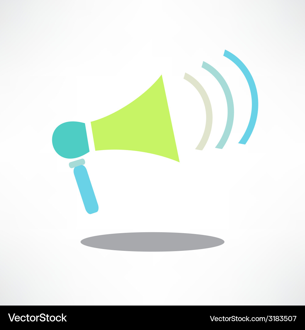 Active audio Royalty Free Vector Image - VectorStock