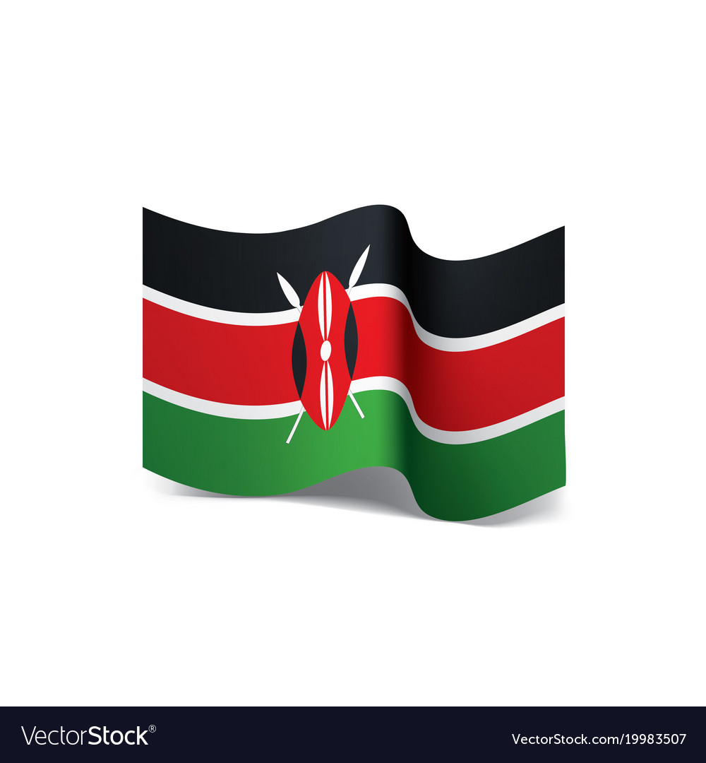 Kenya Flag Royalty Free Vector Image - Vectorstock