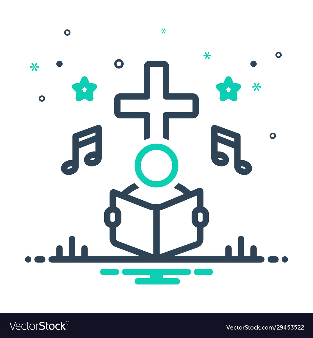 Hymn Royalty Free Vector Image - VectorStock