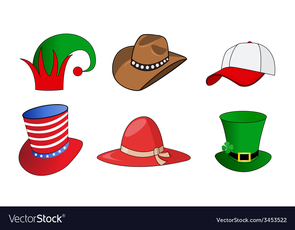 Set of hats