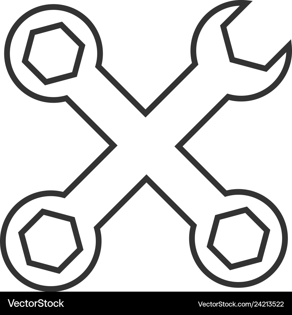 Tools icon design template isolated Royalty Free Vector