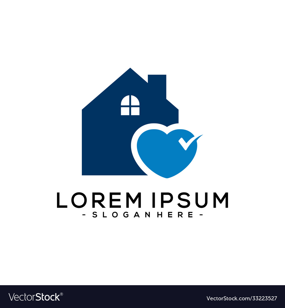 Home care logo template design