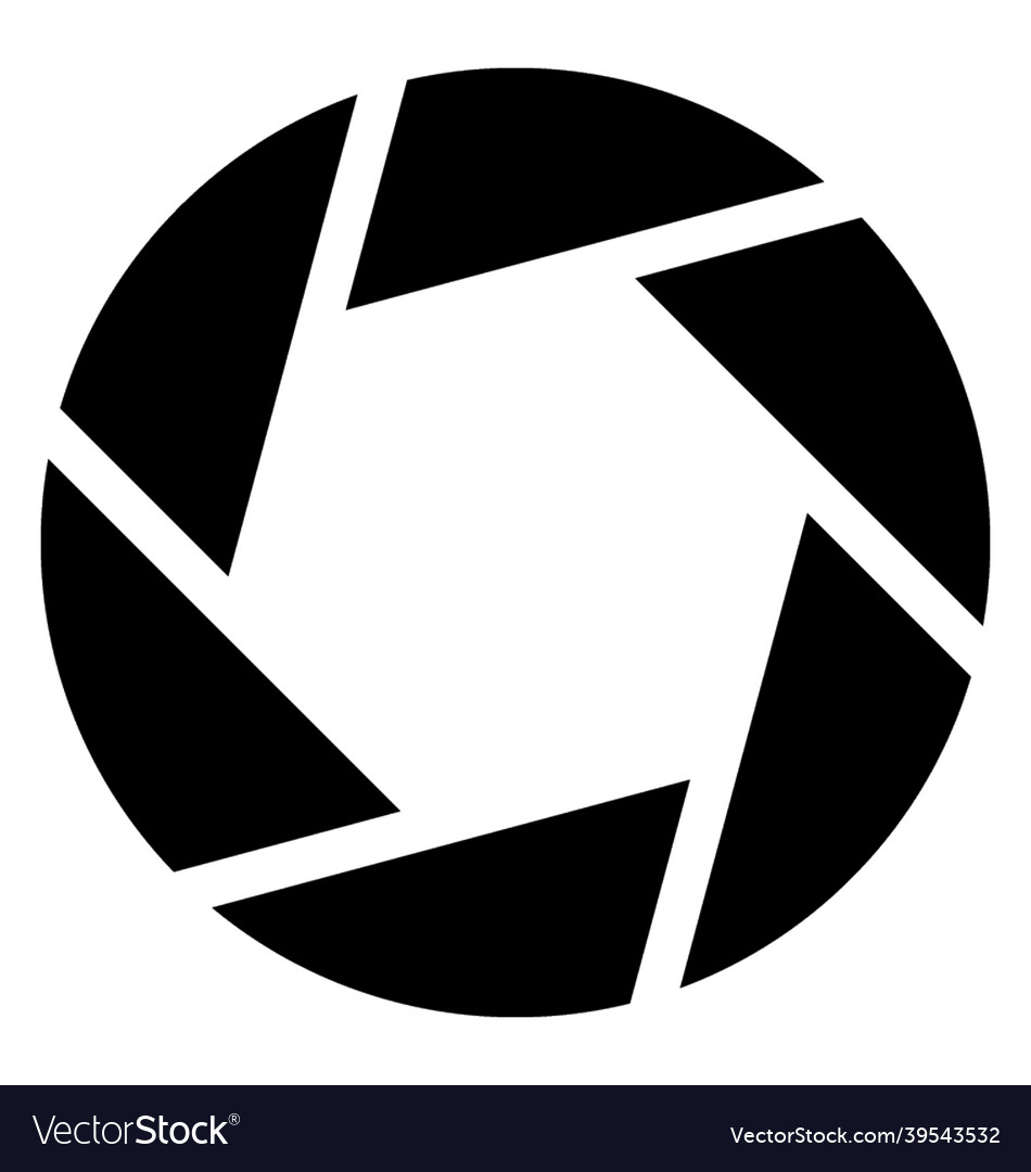 Camera lens Royalty Free Vector Image - VectorStock