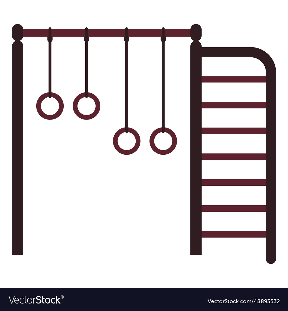 Jungle gym icon Royalty Free Vector Image - VectorStock