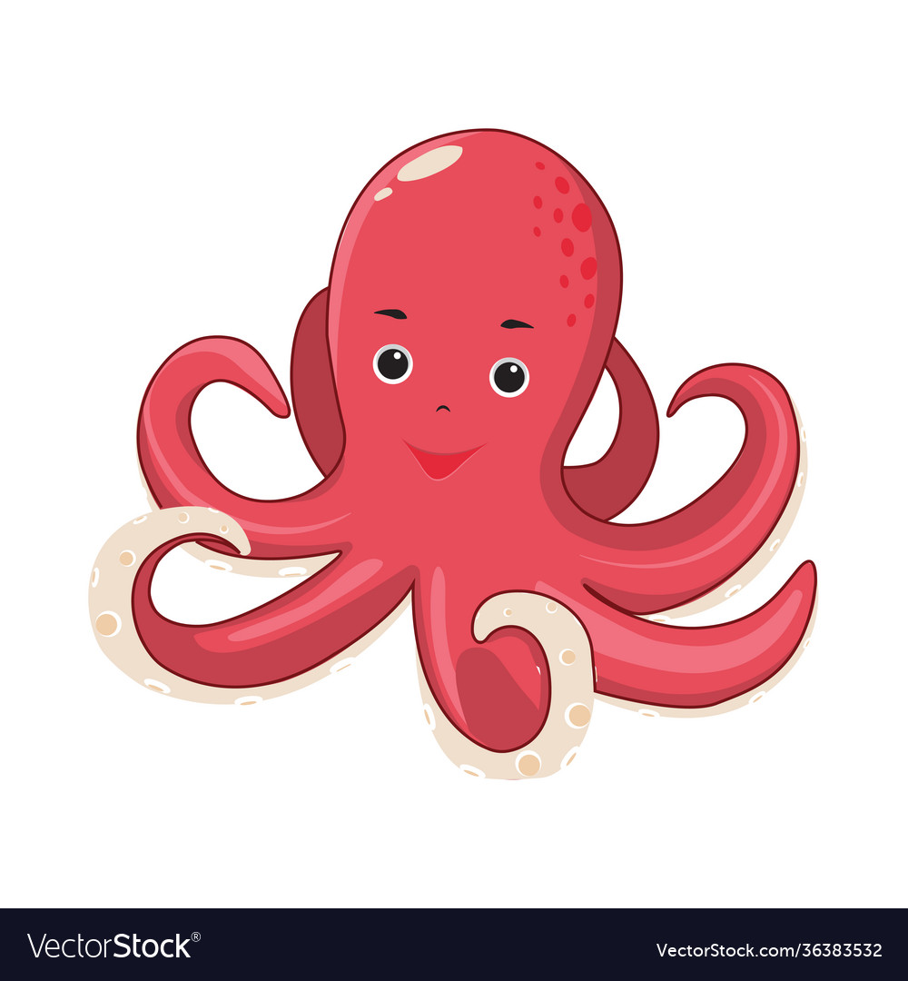 Octopus Royalty Free Vector Image - VectorStock