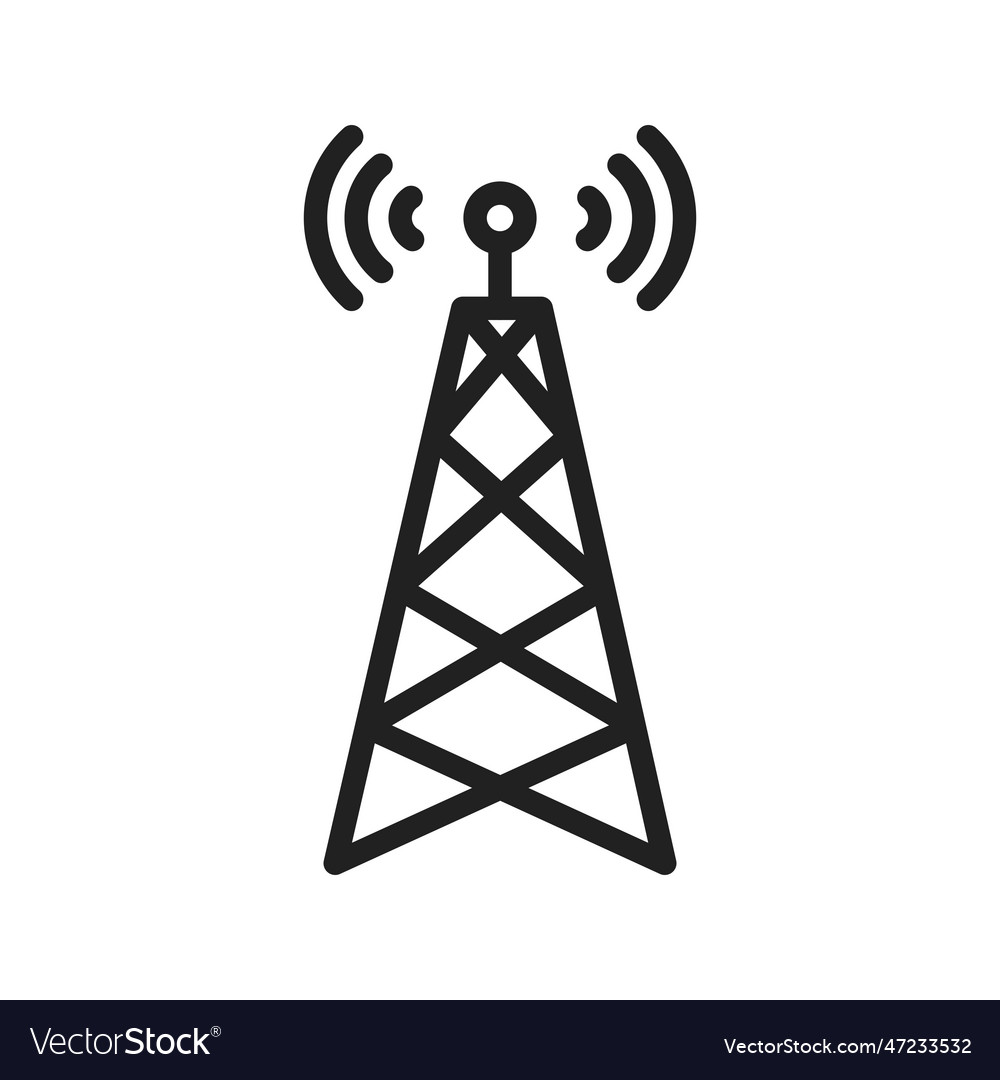 Telecommunications Icon Image Royalty Free Vector Image