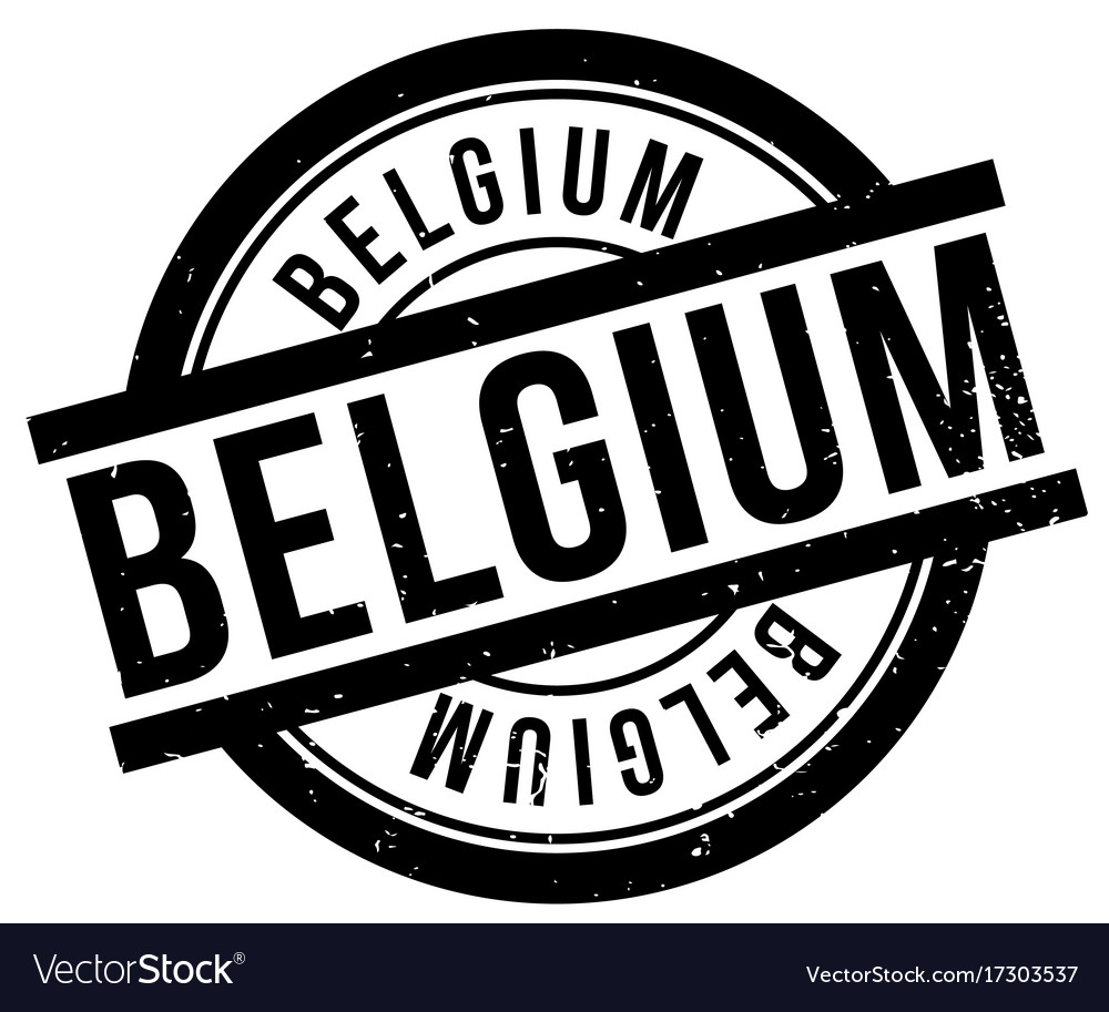 Belgium rubber stamp