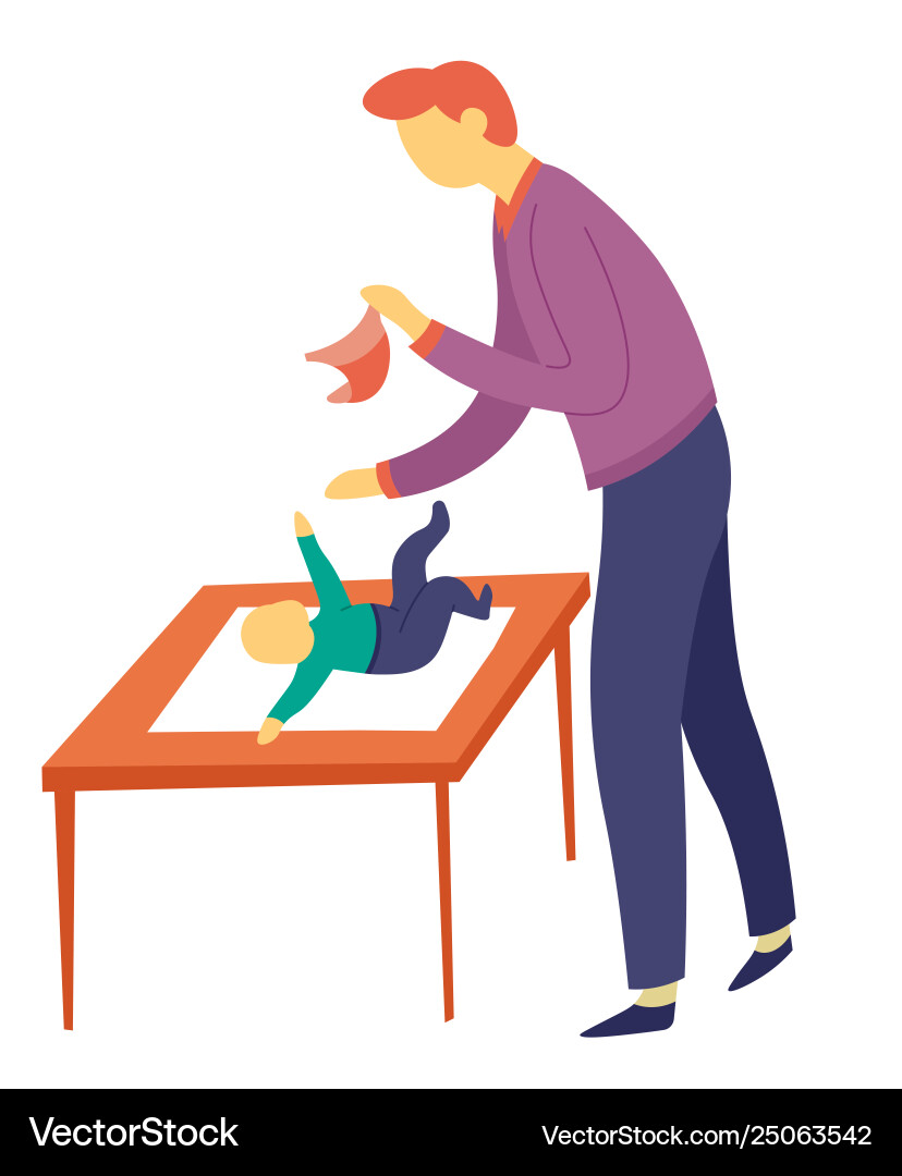 child care changing table