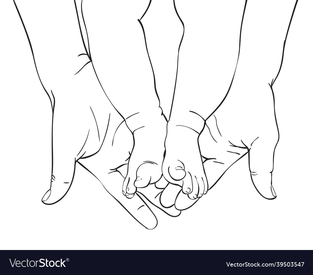 Baby feet Royalty Free Vector Image - VectorStock