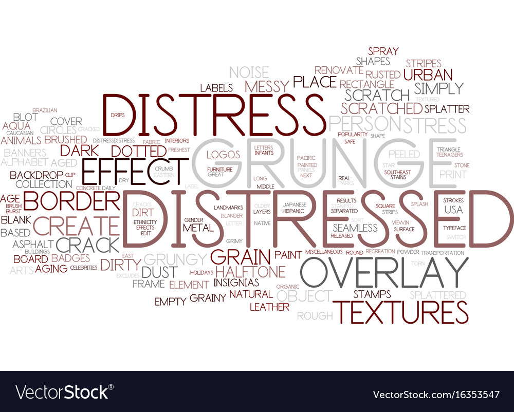 distress-word-cloud-concept-royalty-free-vector-image