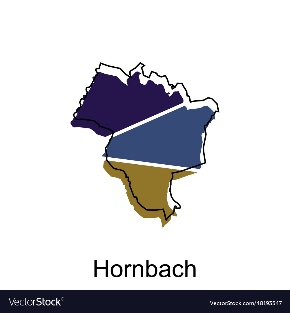 Map of hornbach design template national borders