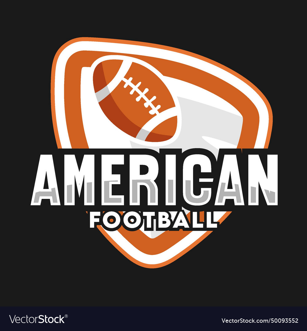 American football logo