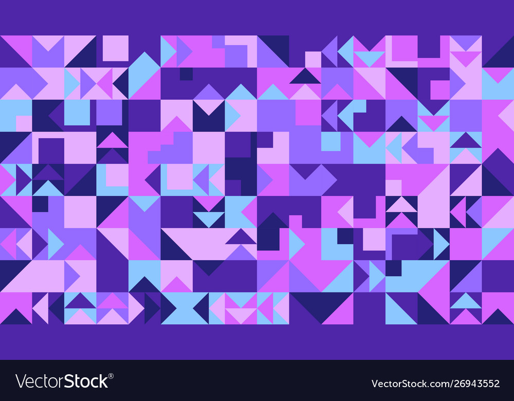 Colorful abstract geometrical mosaic pattern