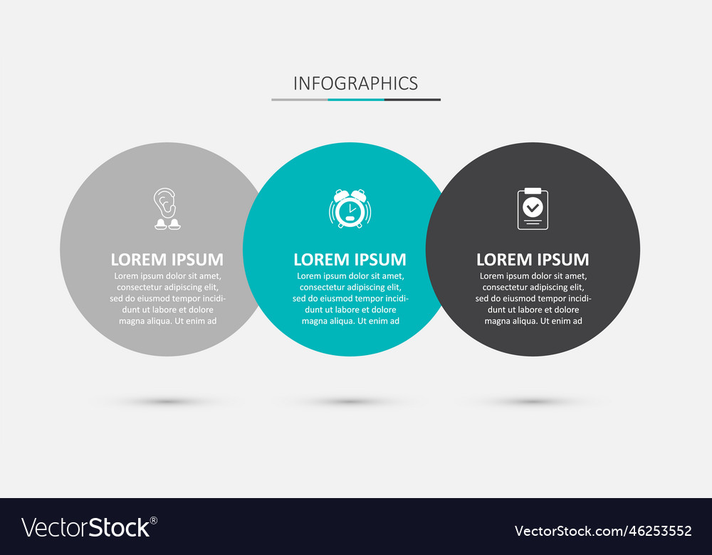 Set alarm clock earplugs and ear and medical Vector Image