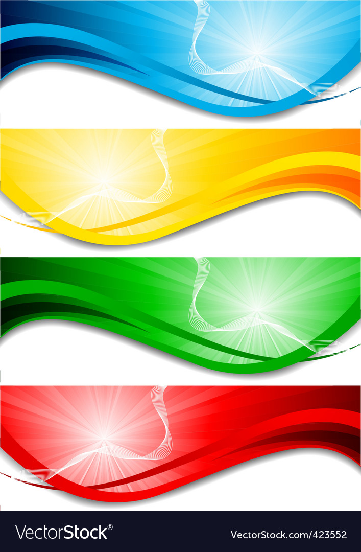 Wave banners