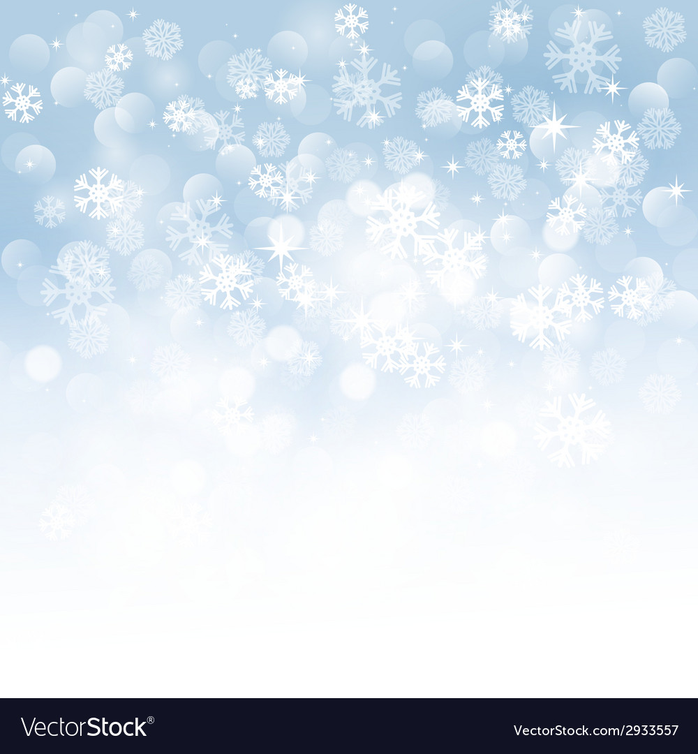 Christmas snowflakes background Royalty Free Vector Image