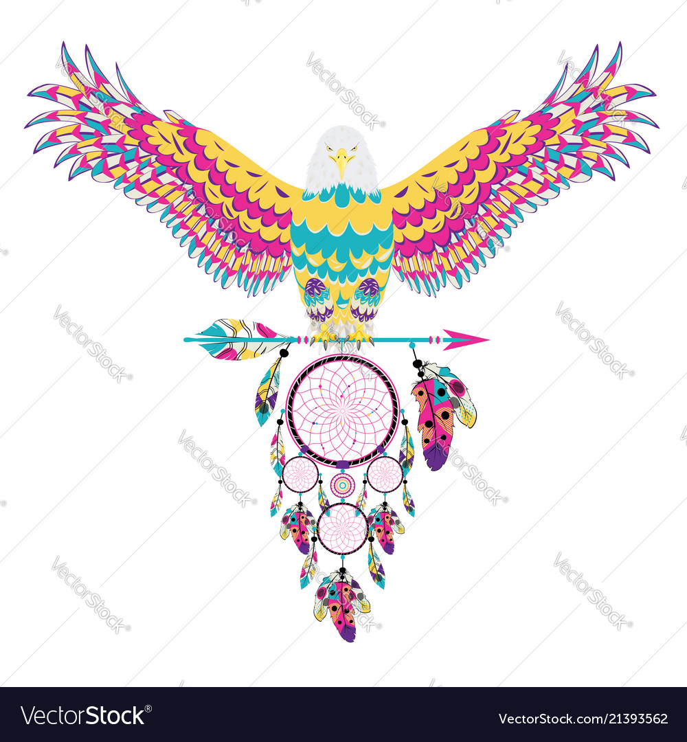 Eagle Dream Catcher Clip Art