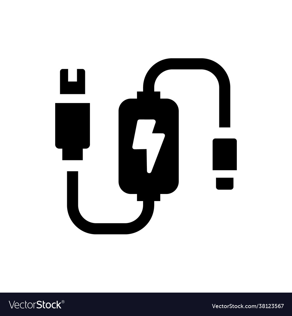 Adapter icon eps file Royalty Free Vector Image