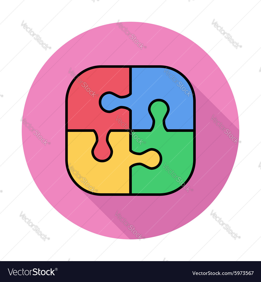 Puzzle Royalty Free Vector Image - VectorStock