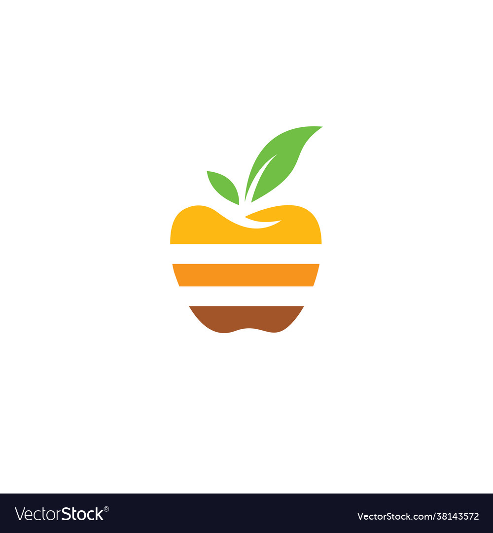 Apple abstraktes Logo