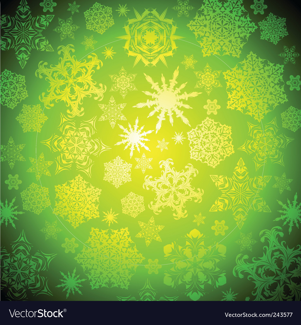 Christmas snowflakes background