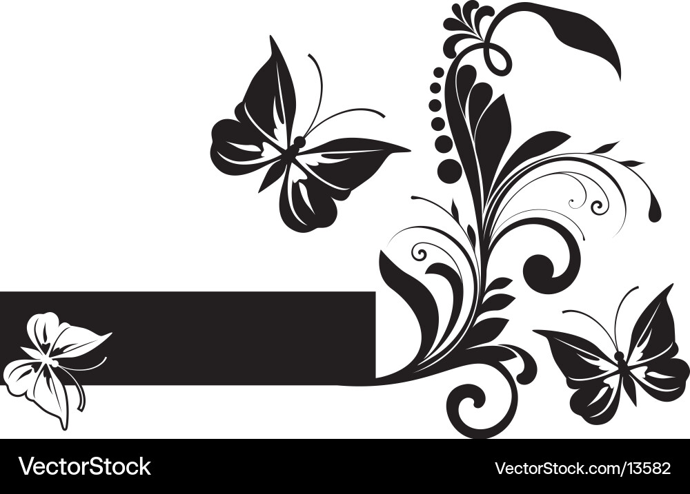Flower abstract background Royalty Free Vector Image