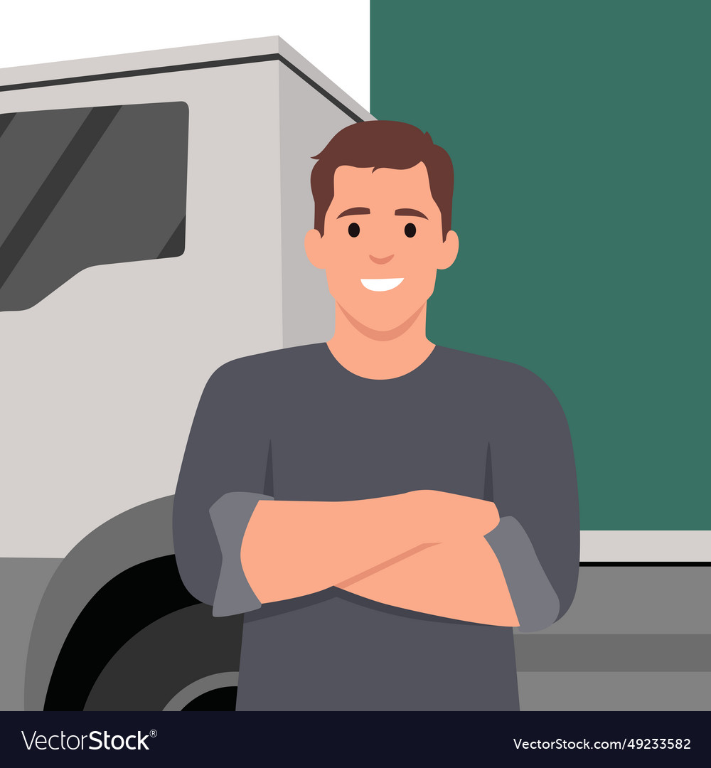 Heavy vehicle driving rules and tips checklist Vector Image