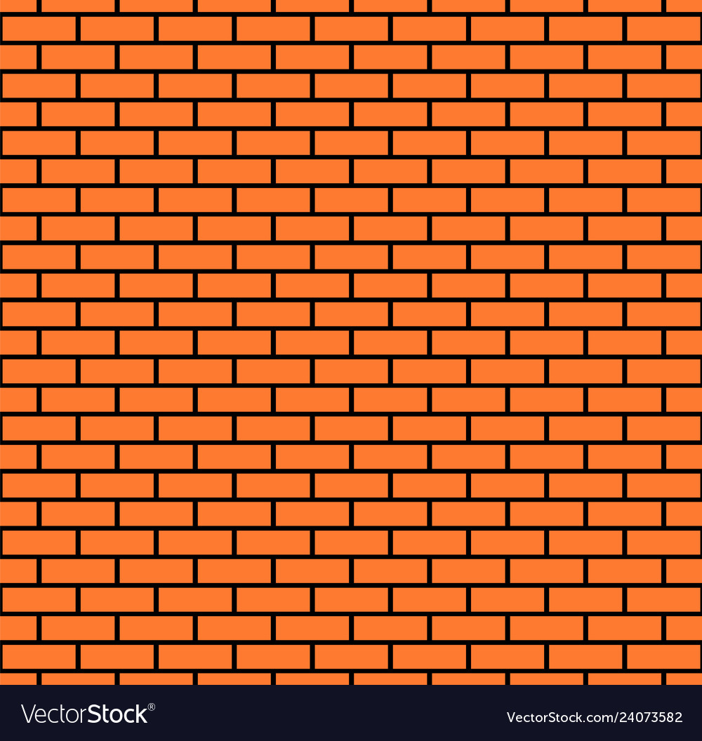 Seamless brick wall background eps10 Royalty Free Vector