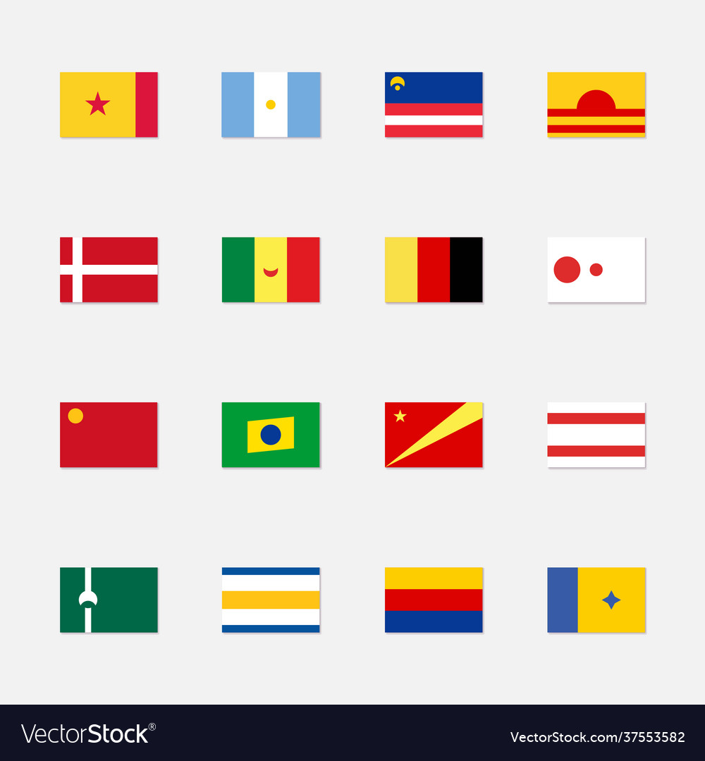 fictional country flags