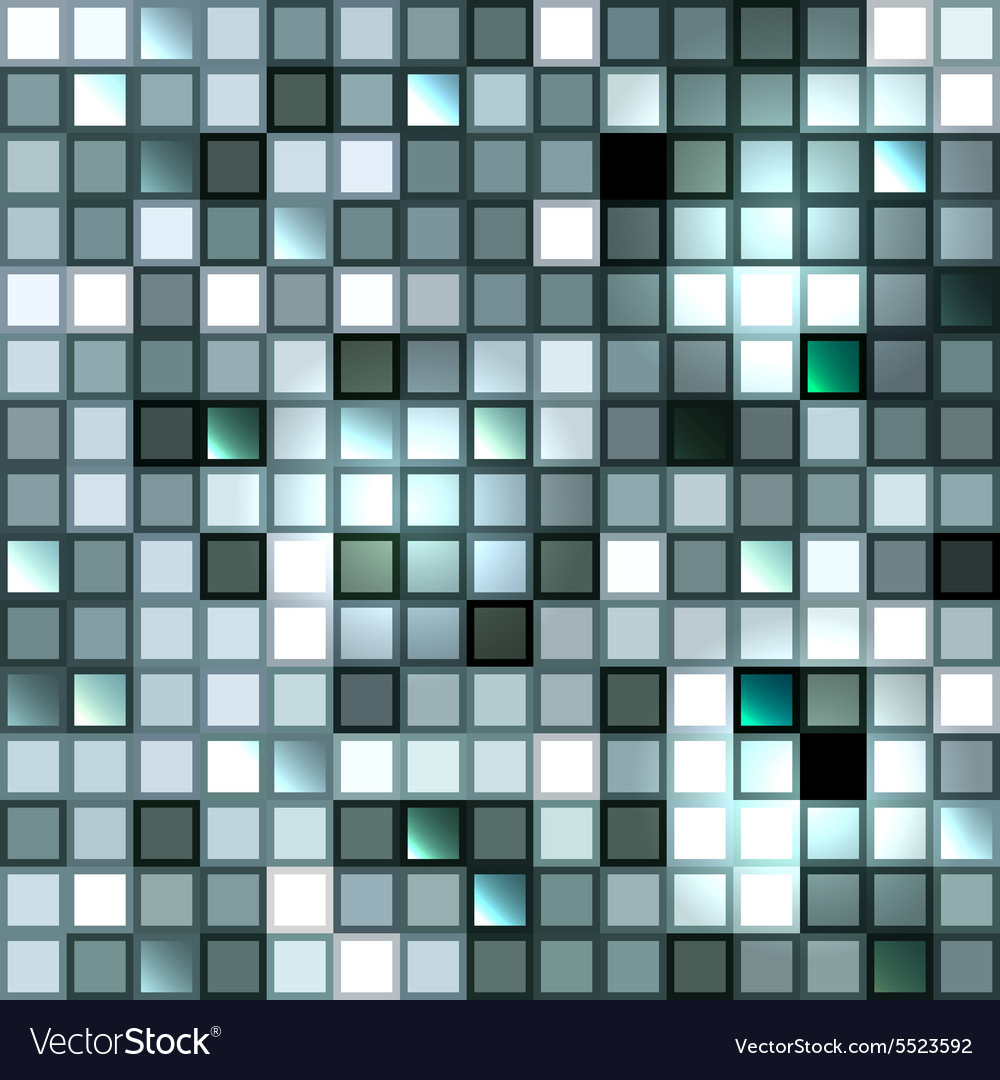 Bright shiny seamless mirror mosaic Royalty Free Vector