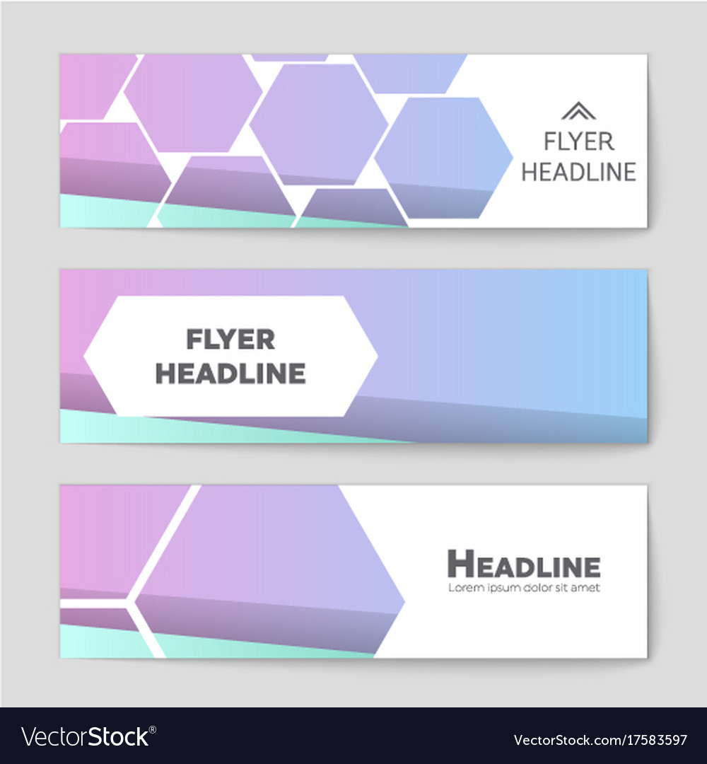 Abstract layout background set for art Royalty Free Vector
