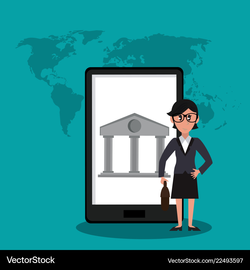 Online payment technology Royalty Free Vector Image