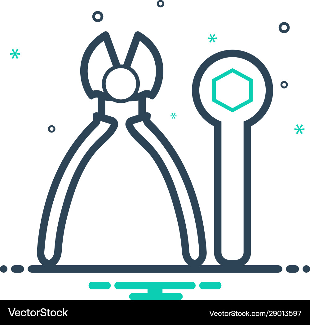 Tools settings Royalty Free Vector Image - VectorStock