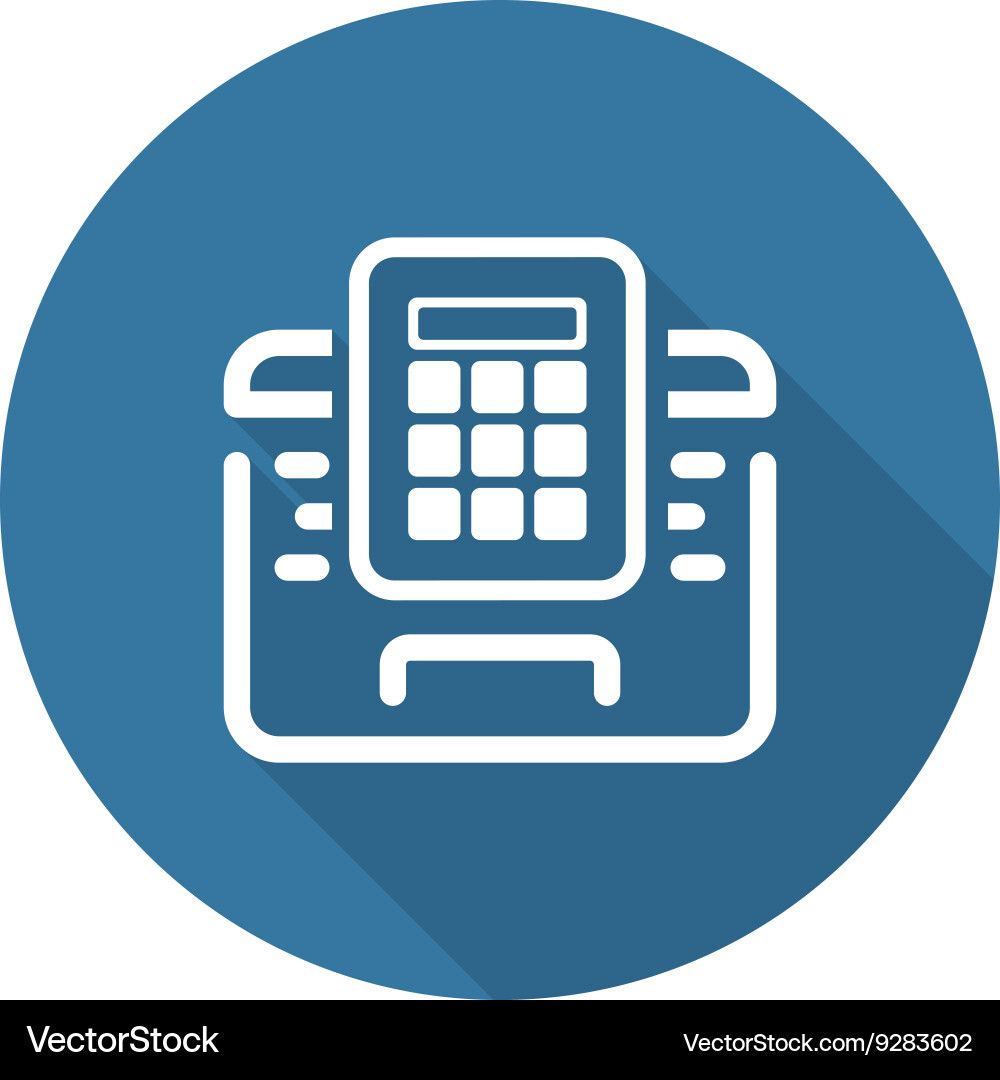 Secured access icon flat design Royalty Free Vector Image