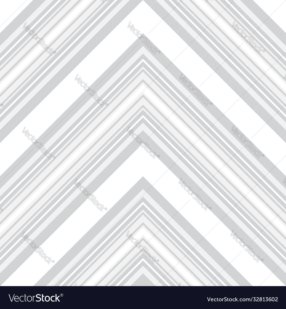 White chevron diagonal stripes seamless pattern Vector Image