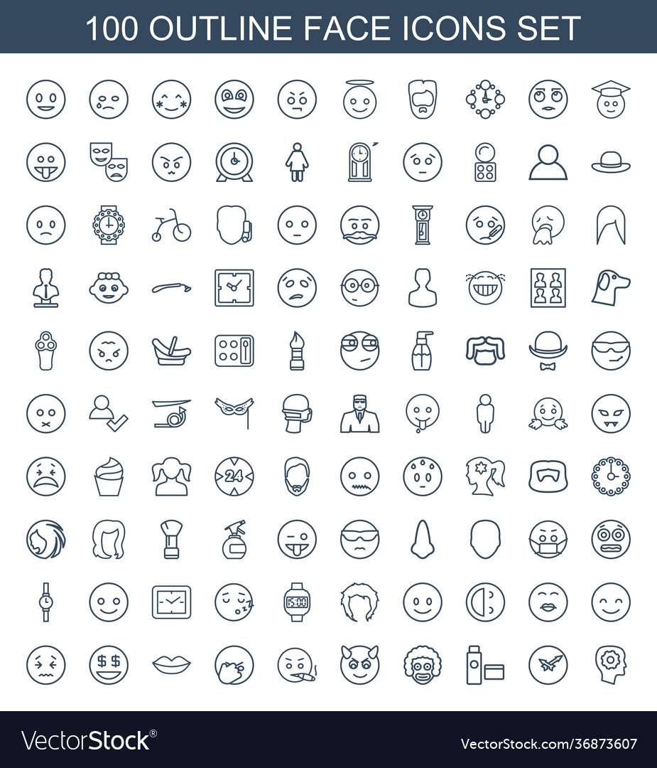 Face icons