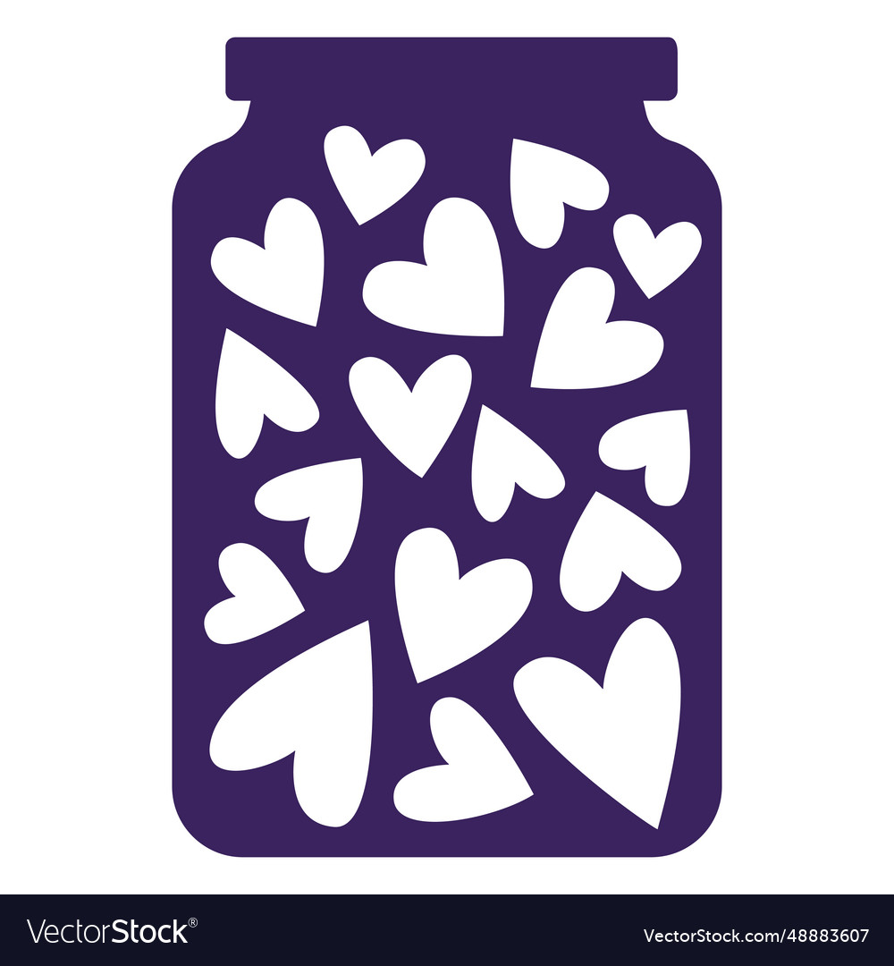 Hearts jar