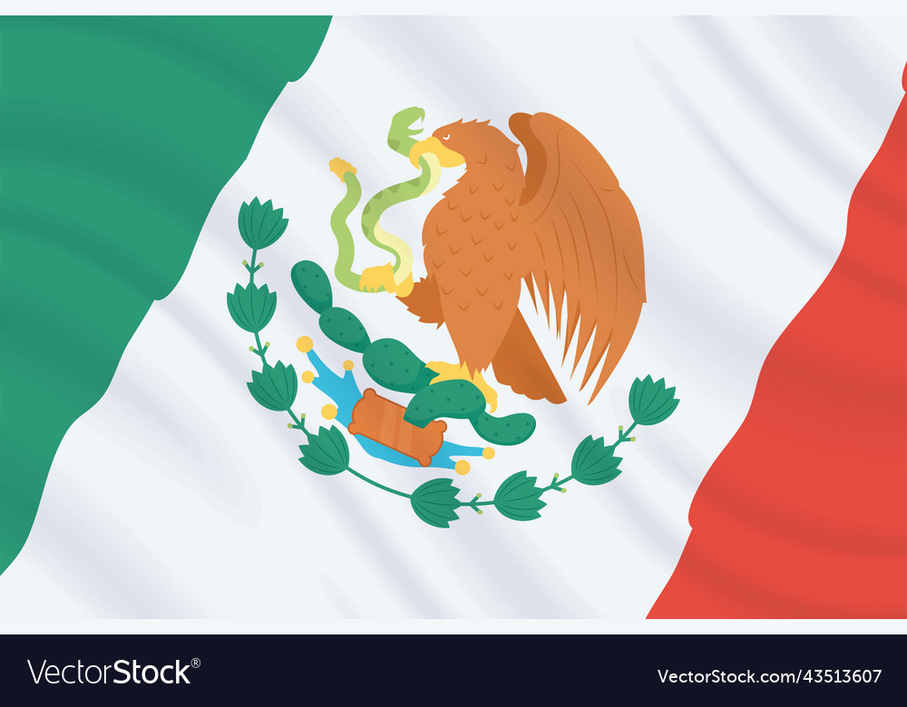 Mexikanische Flagge Poster