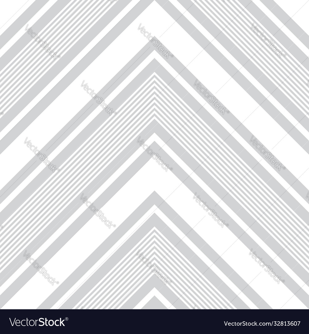 White chevron diagonal stripes seamless pattern Vector Image