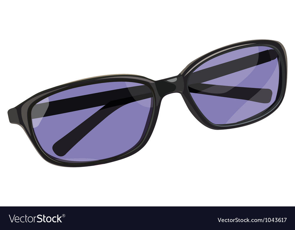 Sunglasses Royalty Free Vector Image Vectorstock 8963